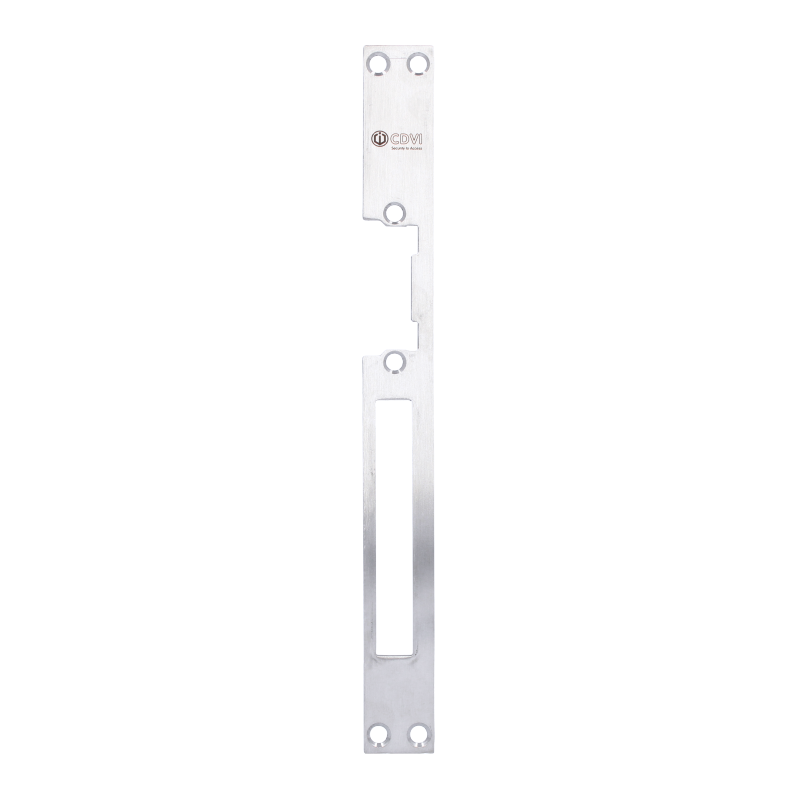 T290 | Stainless steel faceplate with deadbolt cut-out | by CDVI